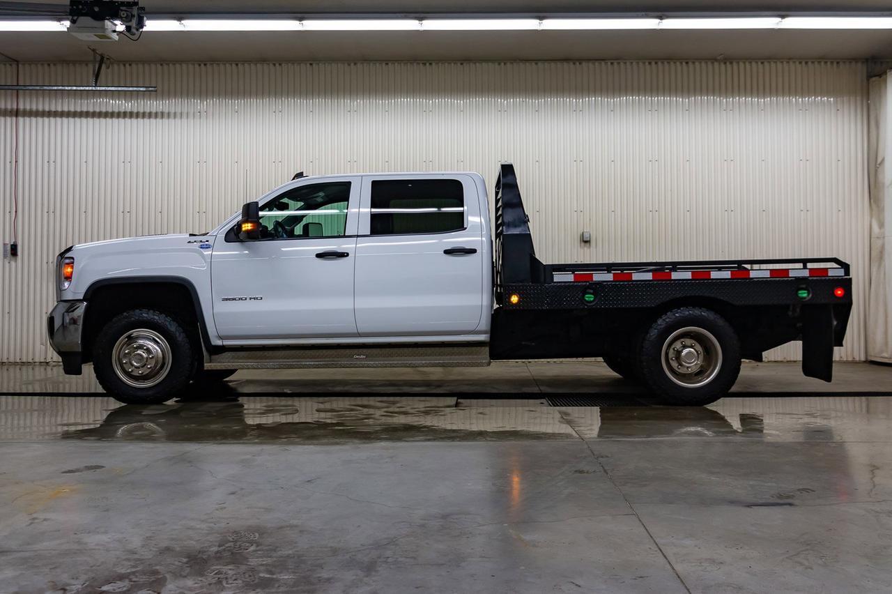 2016 GMC Sierra 3500HD 4x4 Crew Cab WT Aluminum Deck Diesel Red Deer AB