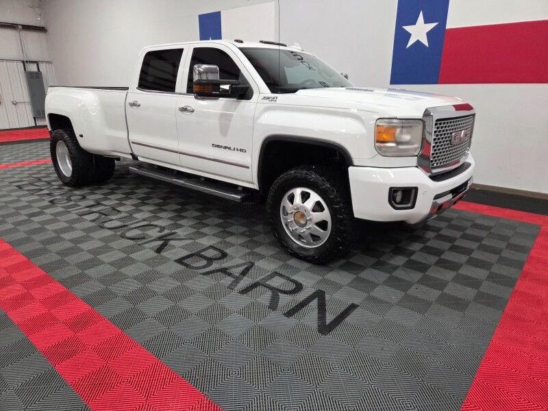 2016 GMC Sierra 3500HD Denali Dually 6.6L Duramax Diesel GPS Camera Sunroof Nitto Tires FREE WARRANTY Arlington TX