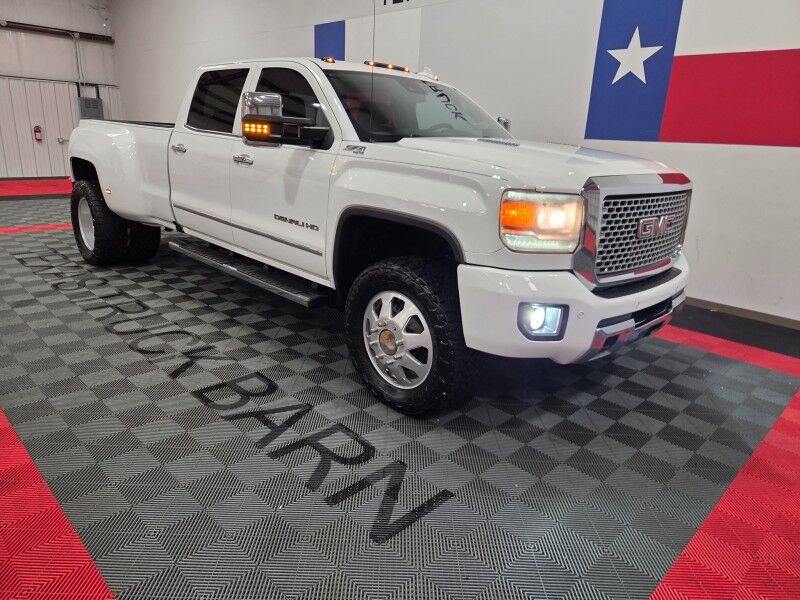 2016 GMC Sierra 3500HD Denali Dually 6.6L Duramax Diesel GPS Camera Sunroof Nitto Tires FREE WARRANTY Arlington TX