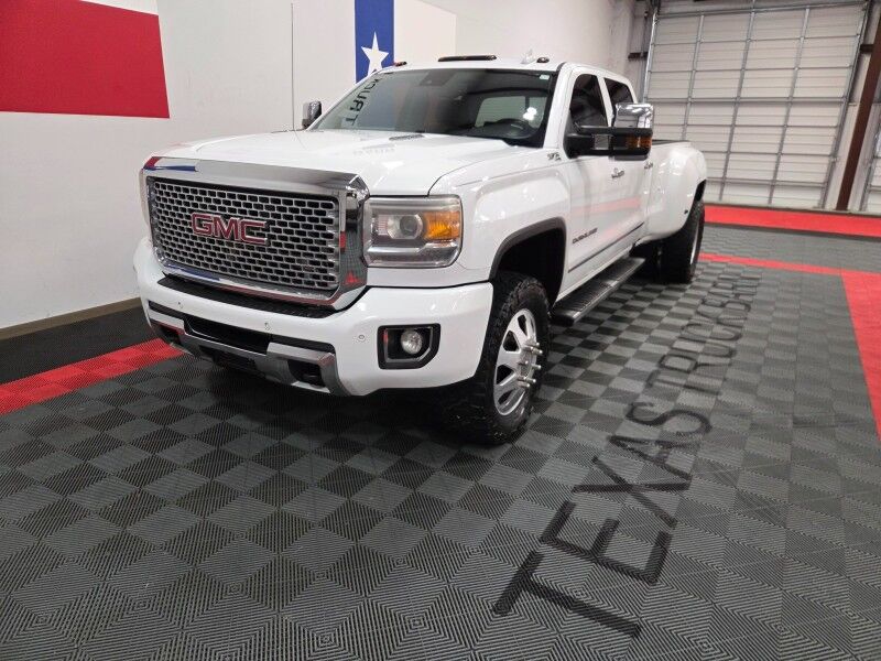 2016 GMC Sierra 3500HD Denali Dually 6.6L Duramax Diesel GPS Camera Sunroof Nitto Tires FREE WARRANTY