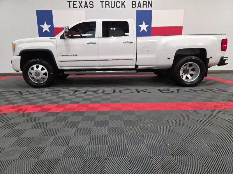 2016 GMC Sierra 3500HD Denali Dually 6.6L Duramax Diesel GPS Camera Sunroof Nitto Tires FREE WARRANTY