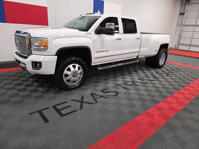 2016 GMC Sierra 3500HD Denali Dually 6.6L Duramax Diesel GPS Camera Sunroof Nitto Tires FREE WARRANTY