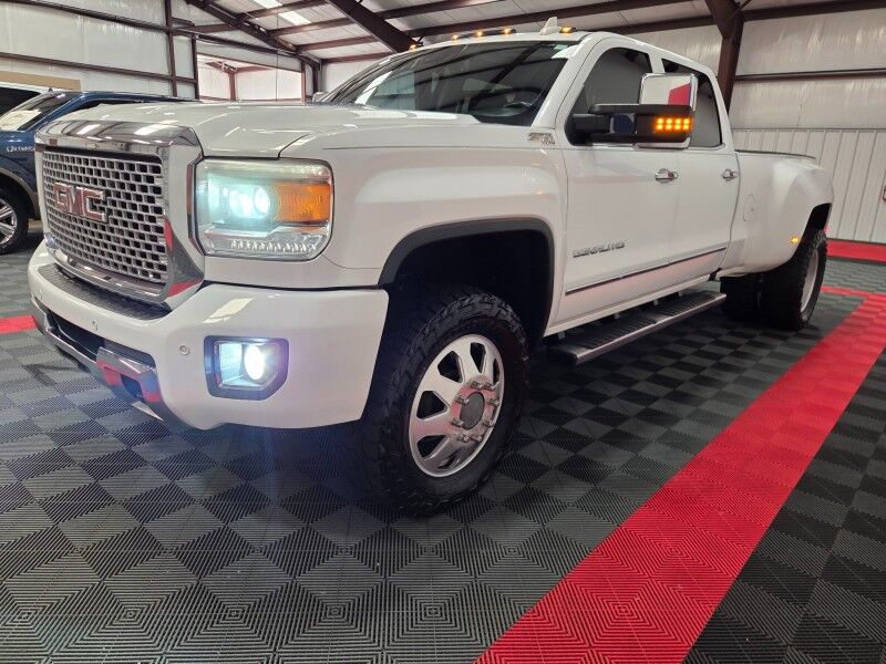 2016 GMC Sierra 3500HD Denali Dually 6.6L Duramax Diesel GPS Camera Sunroof Nitto Tires FREE WARRANTY Arlington TX