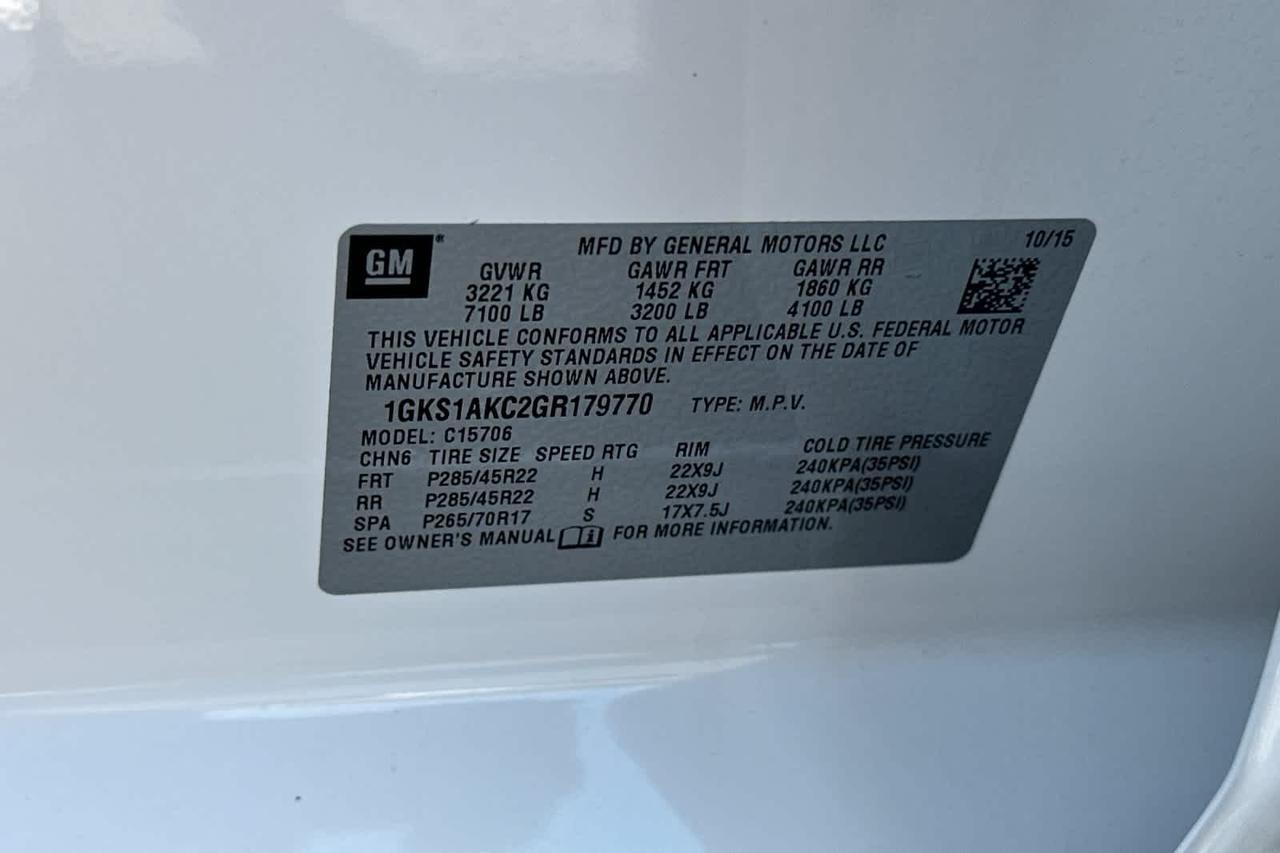 2016 GMC Yukon SLE Roseville CA