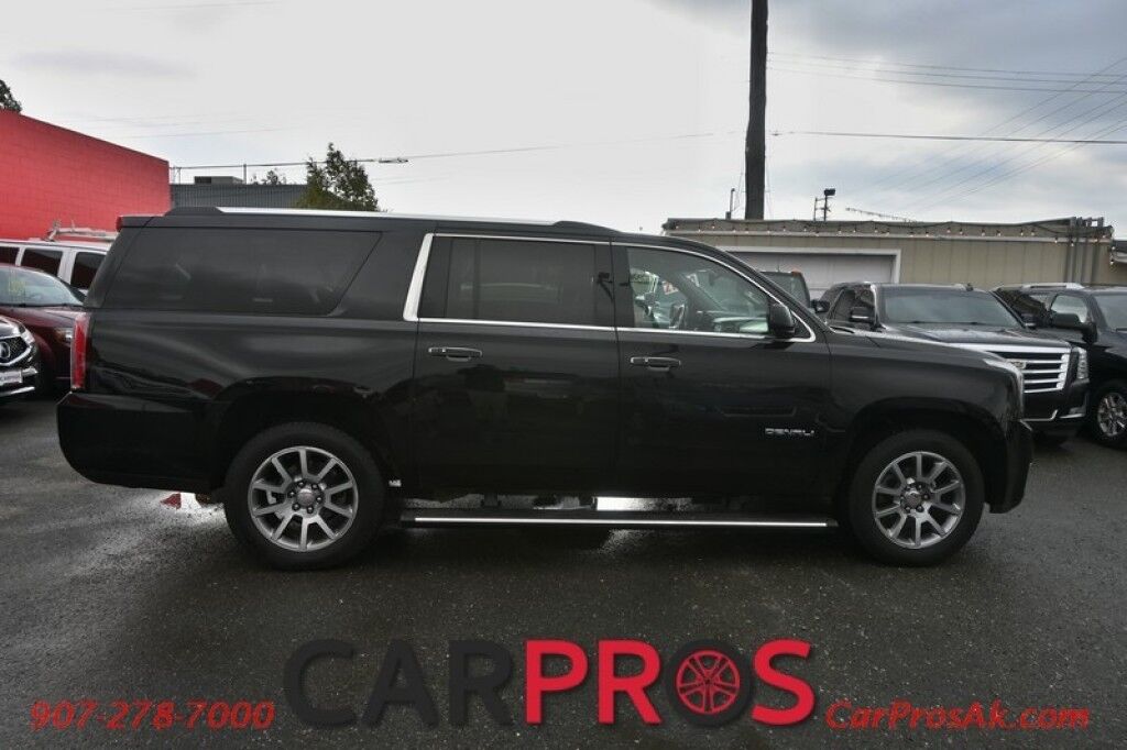 2016 GMC Yukon XL Denali - 4X4 - Auto Start - 6.2L V8 - Heated & Cooled Leather Seats - Heated Steering Wheel - Sunroof - Navigation - HUD - Lane Departure & Blind Spot Alert - Rear Entertainment - Back up Camera - 3rd Row - Seats 7 - Power Liftgate - Tow Pkg Anchorage AK