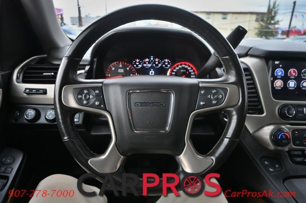 2016 GMC Yukon XL Denali - 4X4 - Auto Start - 6.2L V8 - Heated & Cooled Leather Seats - Heated Steering Wheel - Sunroof - Navigation - HUD - Lane Departure & Blind Spot Alert - Rear Entertainment - Back up Camera - 3rd Row - Seats 7 - Power Liftgate - Tow Pkg Anchorage AK