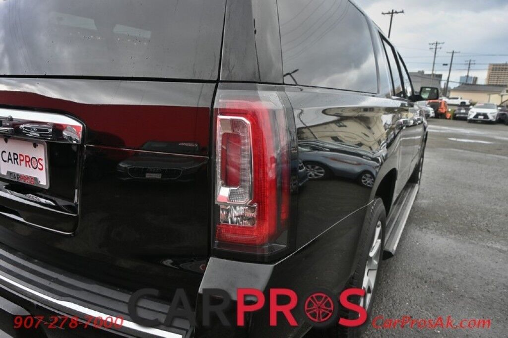 2016 GMC Yukon XL Denali - 4X4 - Auto Start - 6.2L V8 - Heated & Cooled Leather Seats - Heated Steering Wheel - Sunroof - Navigation - HUD - Lane Departure & Blind Spot Alert - Rear Entertainment - Back up Camera - 3rd Row - Seats 7 - Power Liftgate - Tow Pkg Anchorage AK