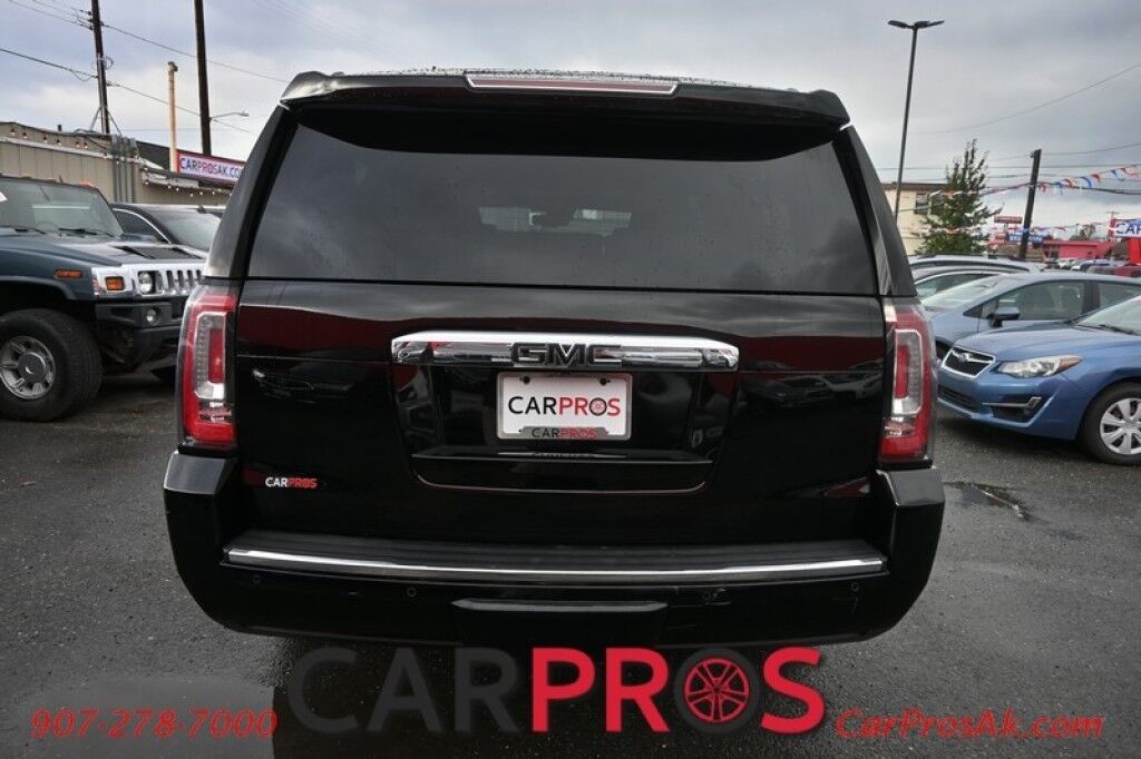 2016 GMC Yukon XL Denali - 4X4 - Auto Start - 6.2L V8 - Heated & Cooled Leather Seats - Heated Steering Wheel - Sunroof - Navigation - HUD - Lane Departure & Blind Spot Alert - Rear Entertainment - Back up Camera - 3rd Row - Seats 7 - Power Liftgate - Tow Pkg Anchorage AK