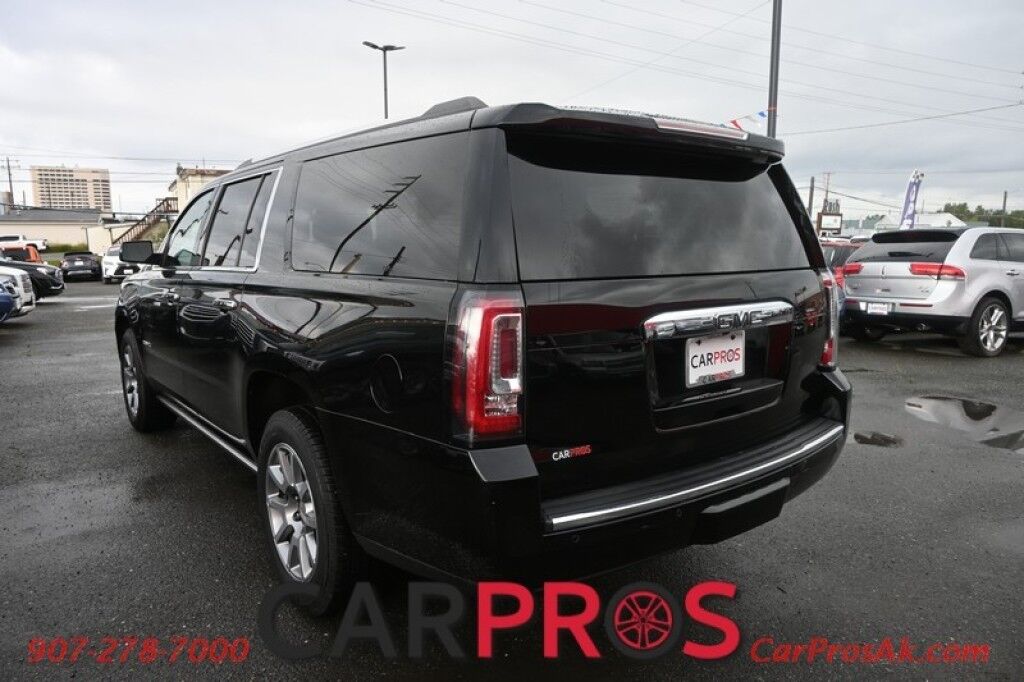 2016 GMC Yukon XL Denali - 4X4 - Auto Start - 6.2L V8 - Heated & Cooled Leather Seats - Heated Steering Wheel - Sunroof - Navigation - HUD - Lane Departure & Blind Spot Alert - Rear Entertainment - Back up Camera - 3rd Row - Seats 7 - Power Liftgate - Tow Pkg Anchorage AK