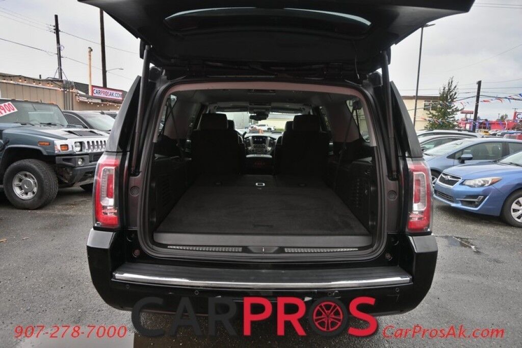2016 GMC Yukon XL Denali - 4X4 - Auto Start - 6.2L V8 - Heated & Cooled Leather Seats - Heated Steering Wheel - Sunroof - Navigation - HUD - Lane Departure & Blind Spot Alert - Rear Entertainment - Back up Camera - 3rd Row - Seats 7 - Power Liftgate - Tow Pkg Anchorage AK
