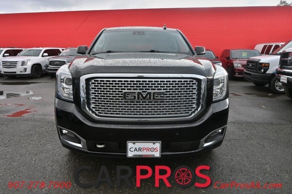 2016 GMC Yukon XL Denali - 4X4 - Auto Start - 6.2L V8 - Heated & Cooled Leather Seats - Heated Steering Wheel - Sunroof - Navigation - HUD - Lane Departure & Blind Spot Alert - Rear Entertainment - Back up Camera - 3rd Row - Seats 7 - Power Liftgate - Tow Pkg Anchorage AK