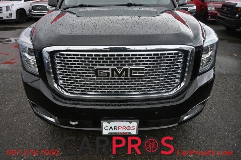2016 GMC Yukon XL Denali - 4X4 - Auto Start - 6.2L V8 - Heated & Cooled Leather Seats - Heated Steering Wheel - Sunroof - Navigation - HUD - Lane Departure & Blind Spot Alert - Rear Entertainment - Back up Camera - 3rd Row - Seats 7 - Power Liftgate - Tow Pkg Anchorage AK