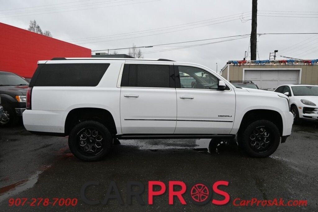 2016 GMC Yukon XL Denali - 4X4 - Remote Start - 6.2L V8 - Power & Leather Heated/Cooled Seats - 2nd Row Heated Seats - Sunroof - Keyless Entry & Start - Rear Entertainment - Bose Sound System - HUD - Bluetooth - NAV - Backup Camera - 3rd Row - Seats 7 - Tow Pkg Anchorage AK