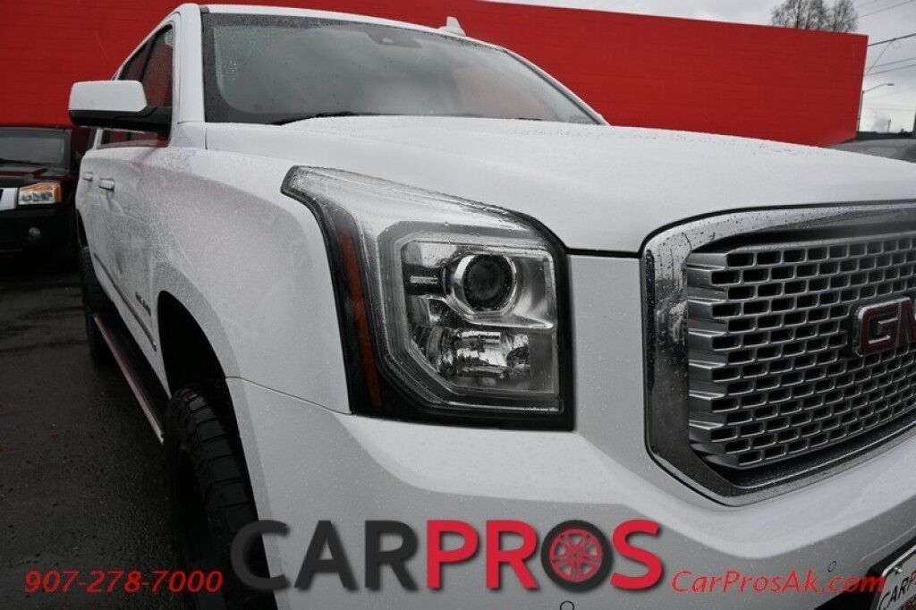 2016 GMC Yukon XL Denali - 4X4 - Remote Start - 6.2L V8 - Power & Leather Heated/Cooled Seats - 2nd Row Heated Seats - Sunroof - Keyless Entry & Start - Rear Entertainment - Bose Sound System - HUD - Bluetooth - NAV - Backup Camera - 3rd Row - Seats 7 - Tow Pkg Anchorage AK