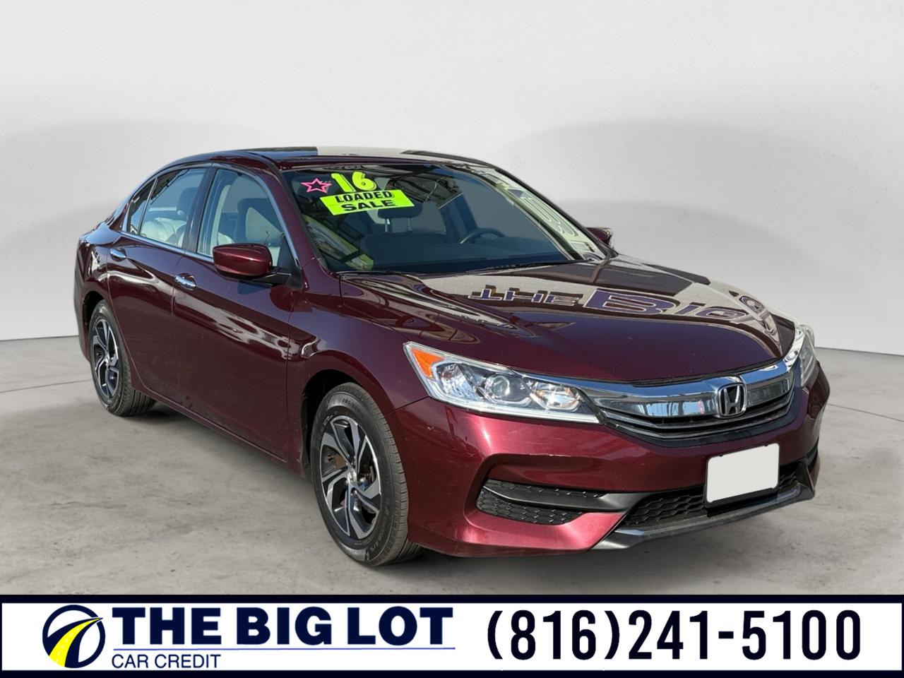 2016 HONDA ACCORD LX