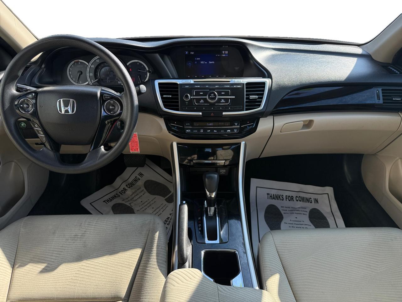 2016 HONDA ACCORD LX Kansas City MO