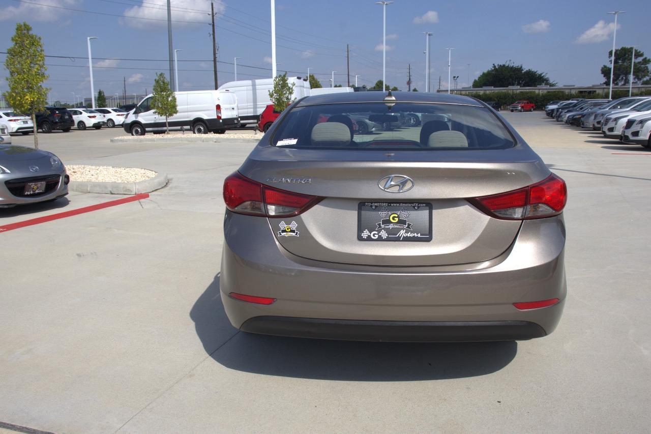 2016 HYUNDAI ELANTRA SE Houston TX