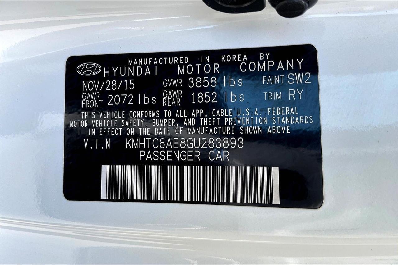 2016 HYUNDAI VELOSTER TURBO Houston TX
