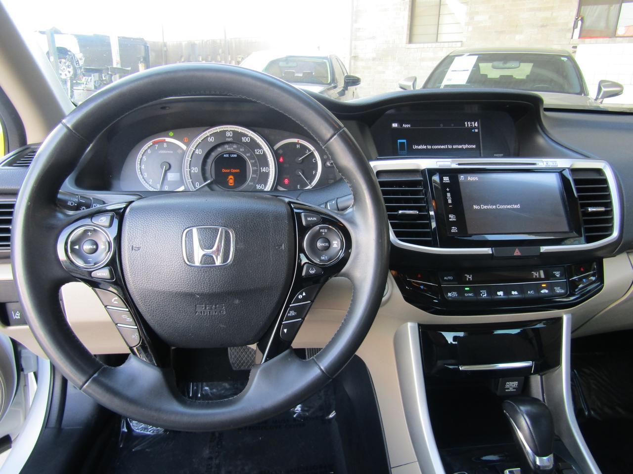 2016 Honda Accord 4dr V6 Auto EX-L w/Navi & Honda Sensing Grand Prairie TX