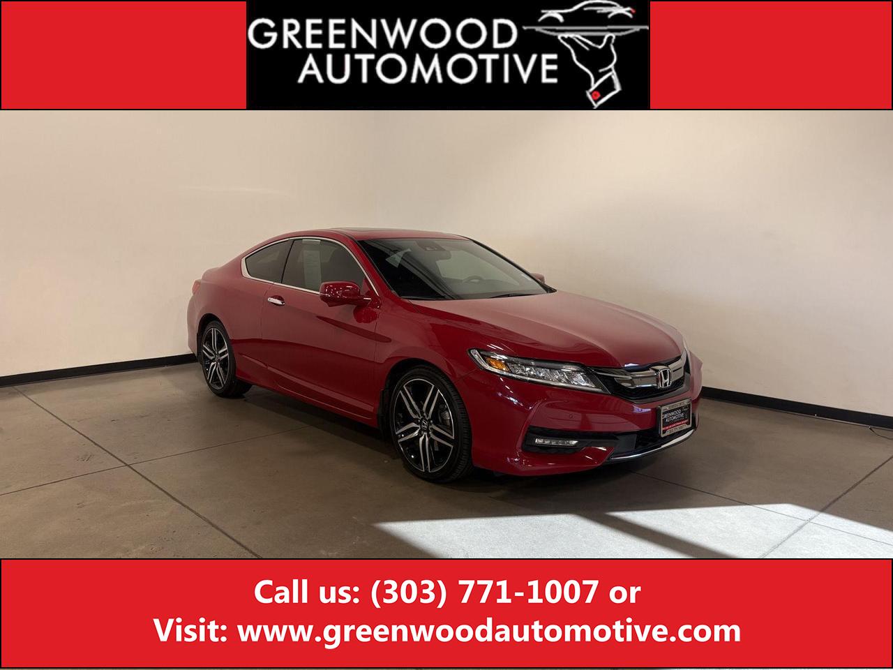 2016 Honda Accord Coupe Touring