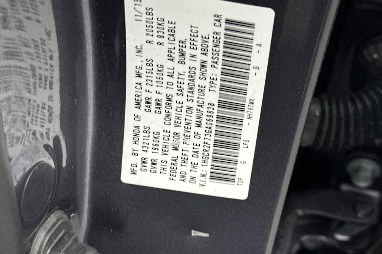 2016 Honda Accord EX Roseville CA