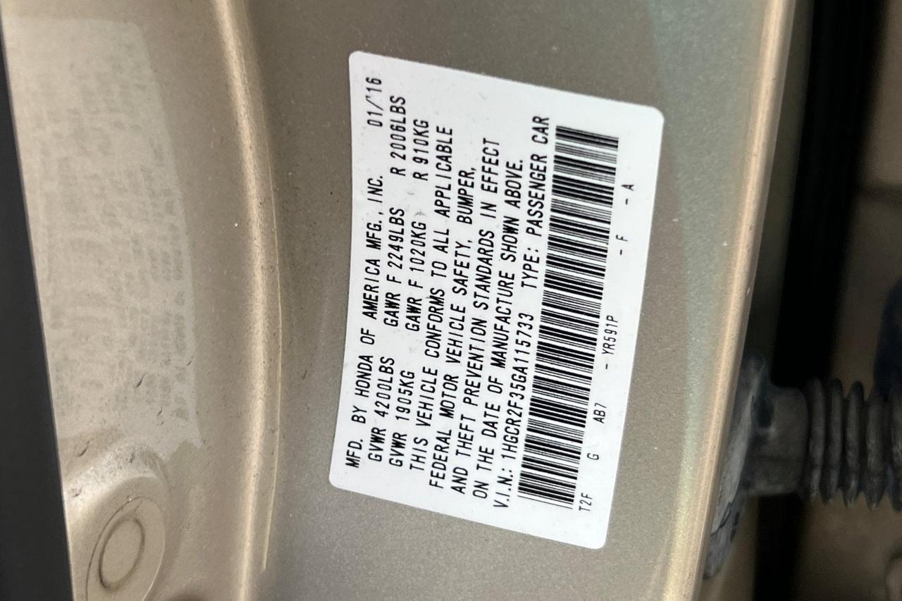 2016 Honda Accord LX Roseville CA