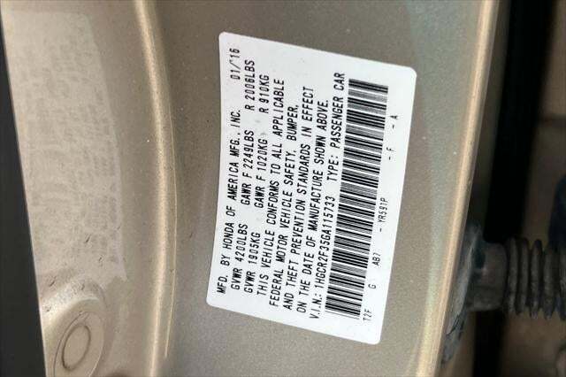 2016 Honda Accord LX Roseville CA