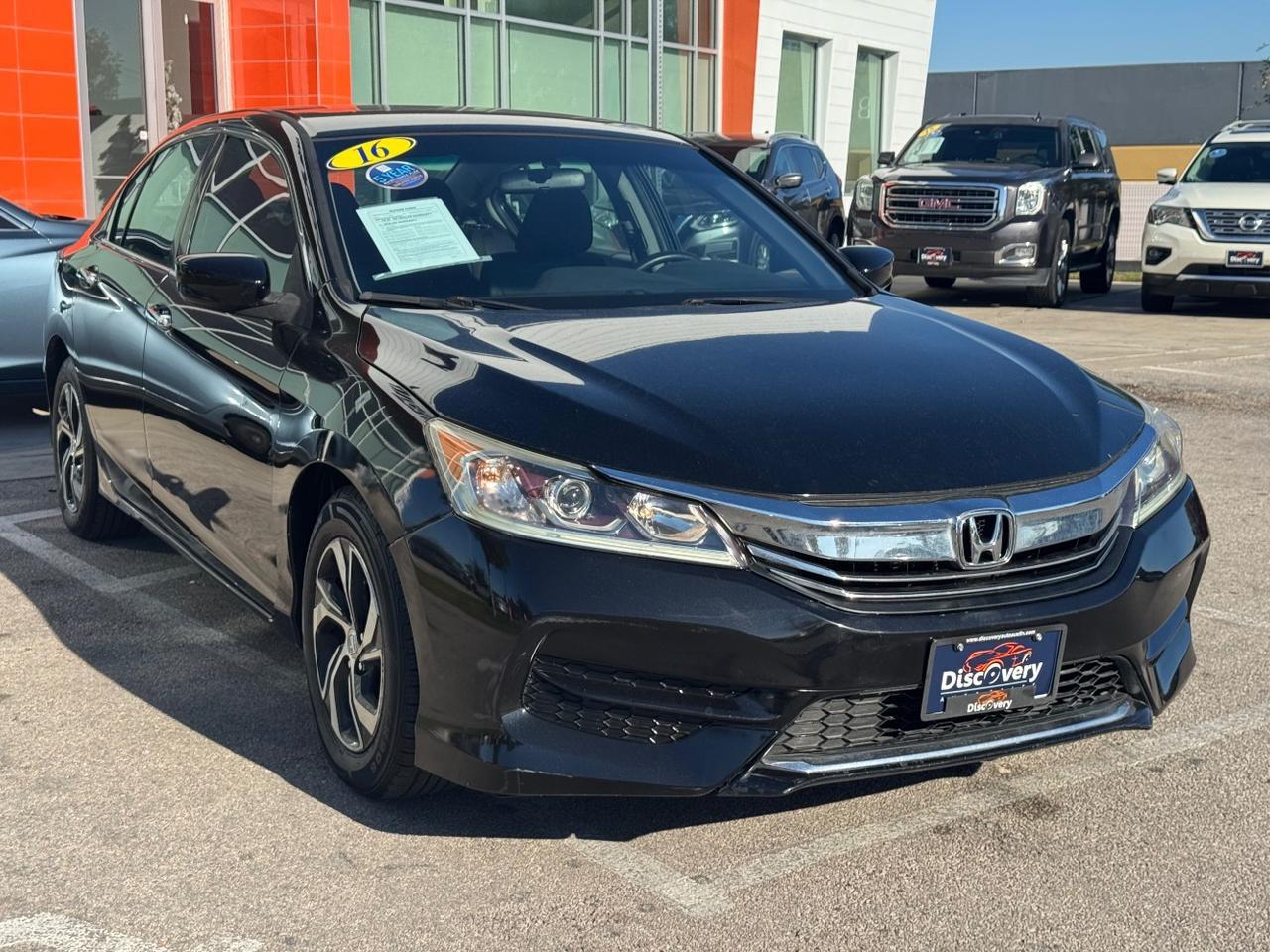 2016 Honda Accord LX Sedan CVT