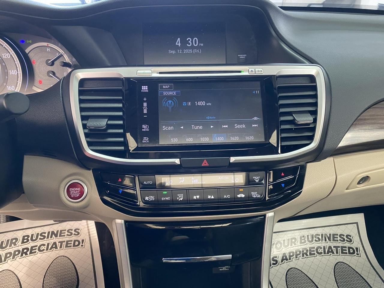 2016 Honda Accord Sedan Touring Richmond Hill NY