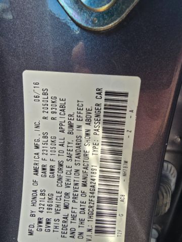 2016 Honda Accord Sport San Antonio TX