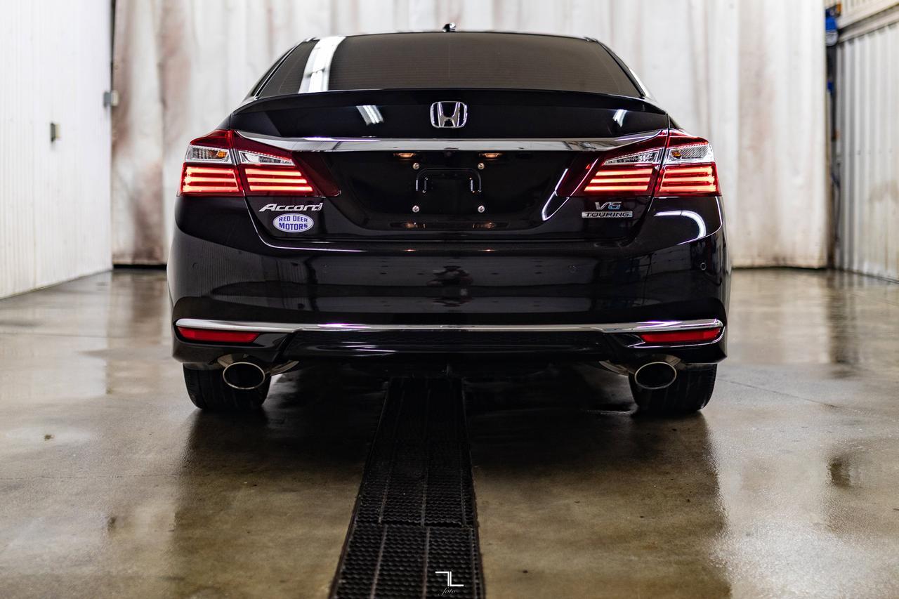 2016 Honda Accord Touring Leather Roof Nav BCam Red Deer AB