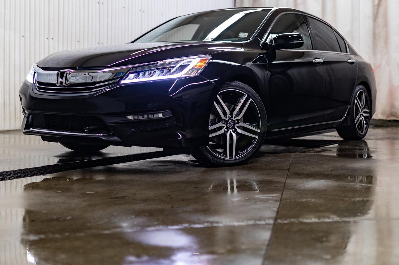 2016 Honda Accord Touring Leather Roof Nav BCam Red Deer AB