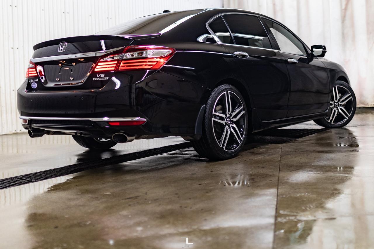 2016 Honda Accord Touring Leather Roof Nav BCam Red Deer AB