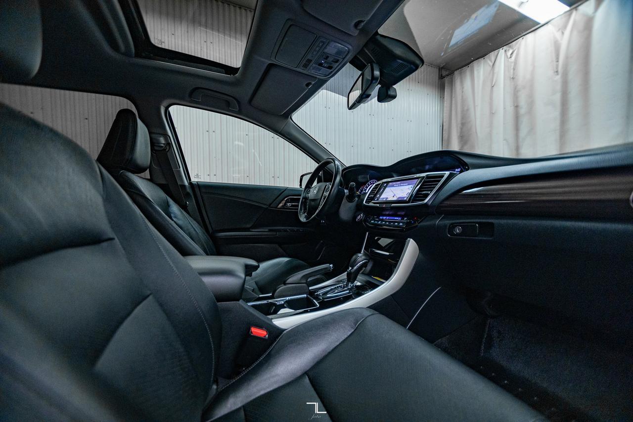 2016 Honda Accord Touring Leather Roof Nav BCam Red Deer AB