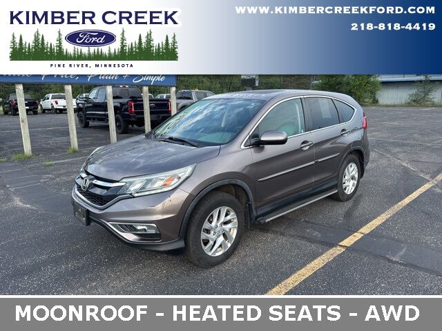 Used 2016 Honda CR-V EX with VIN 5J6RM4H55GL001859 for sale in Pine River, Minnesota