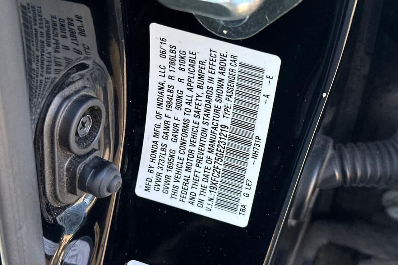 2016 Honda Civic EX Roseville CA