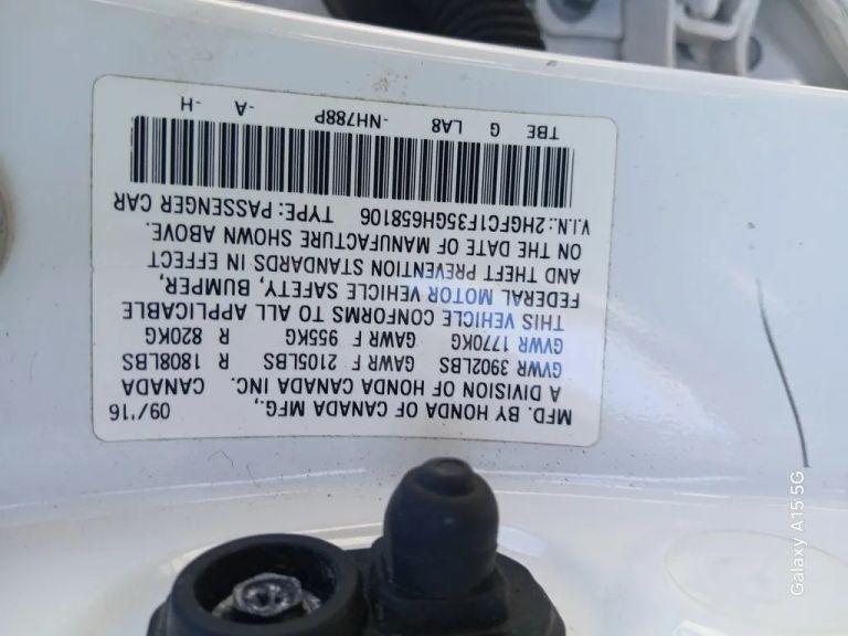 2016 Honda Civic EX-T Sedan 4D Maitland FL