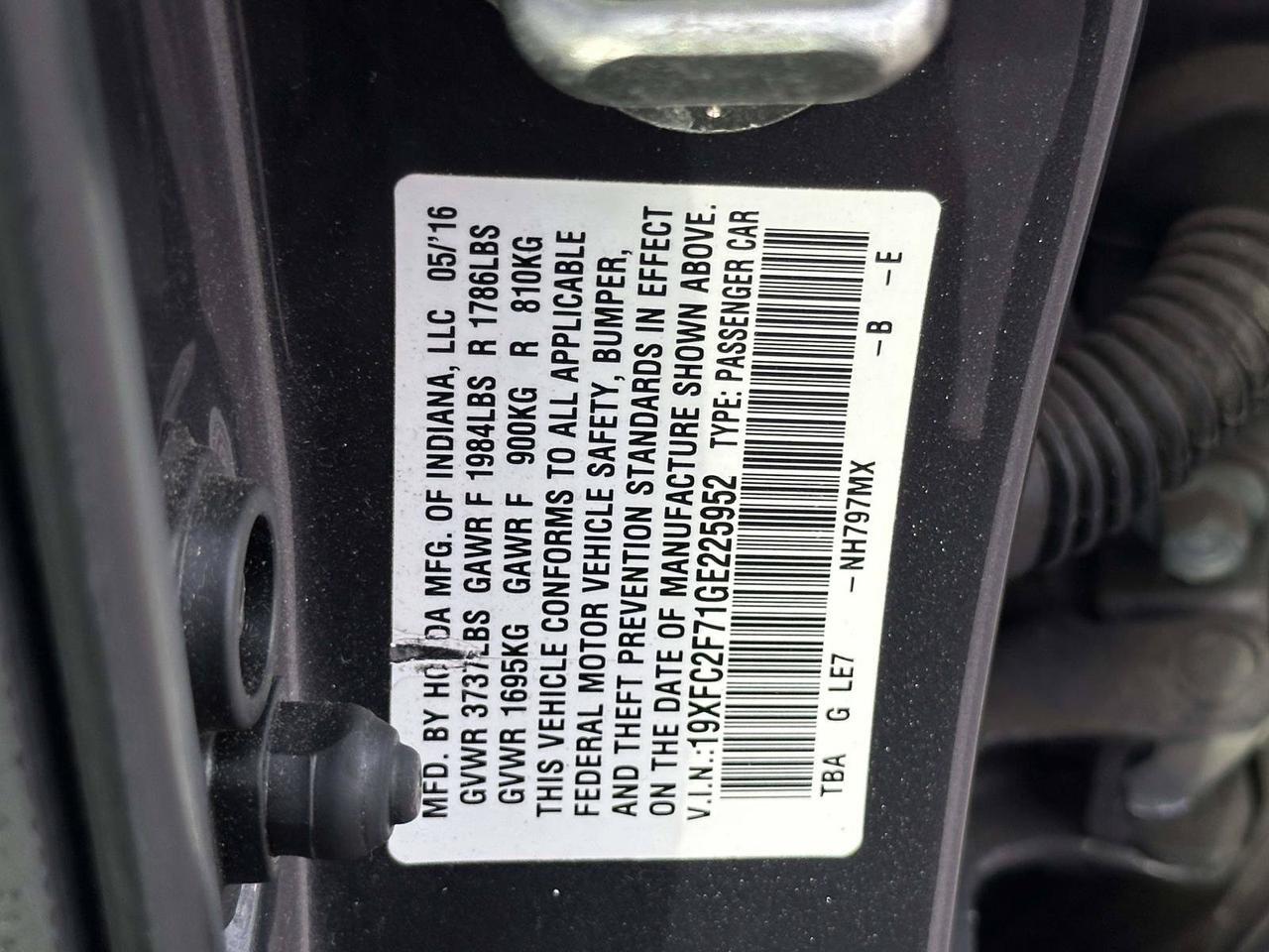2016 Honda Civic EX Alexandria VA