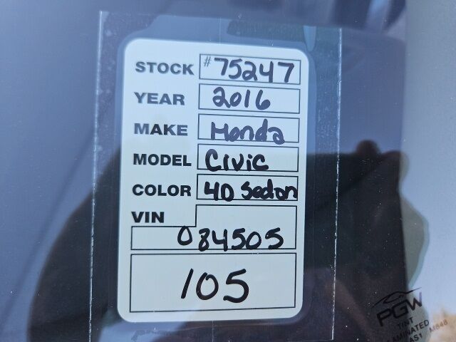 2016 Honda Civic LX Jacksonville FL