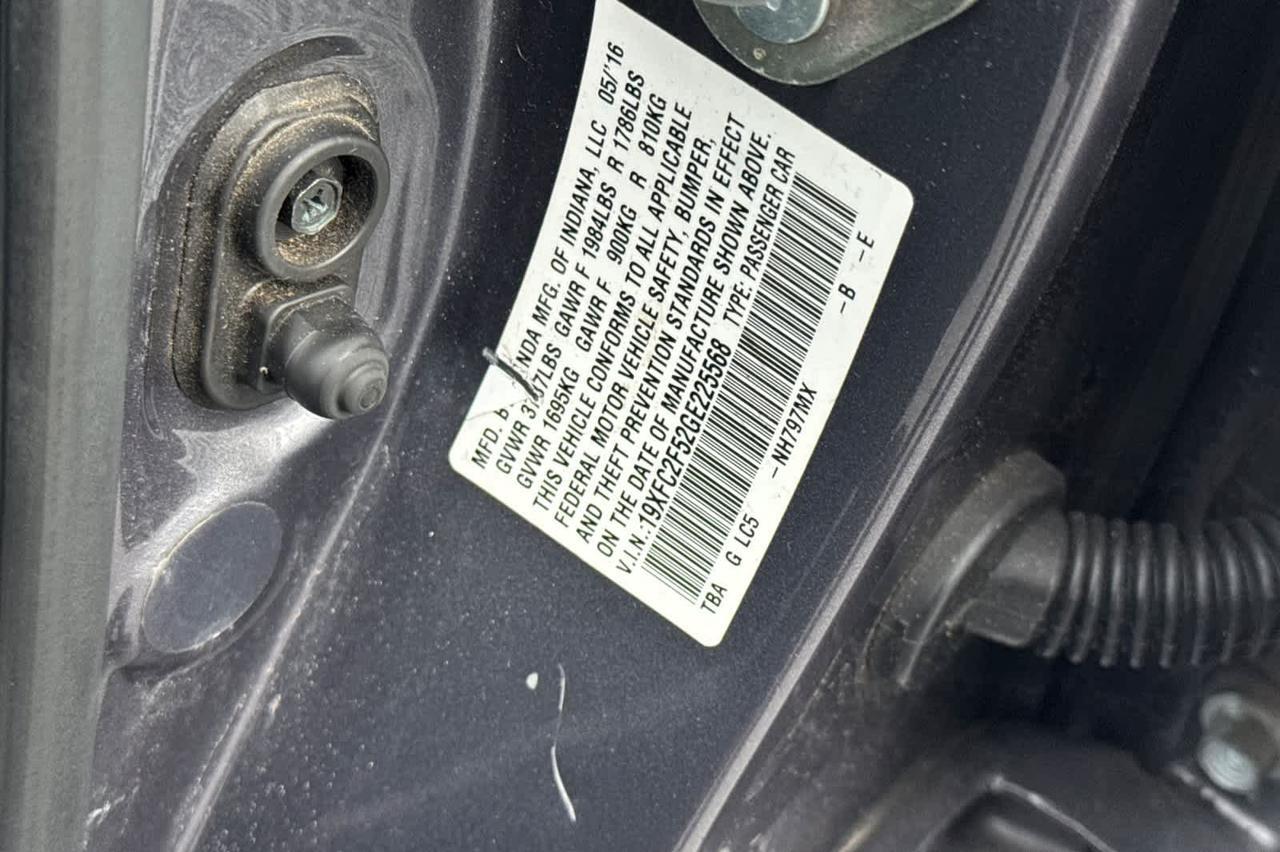 2016 Honda Civic LX Roseville CA