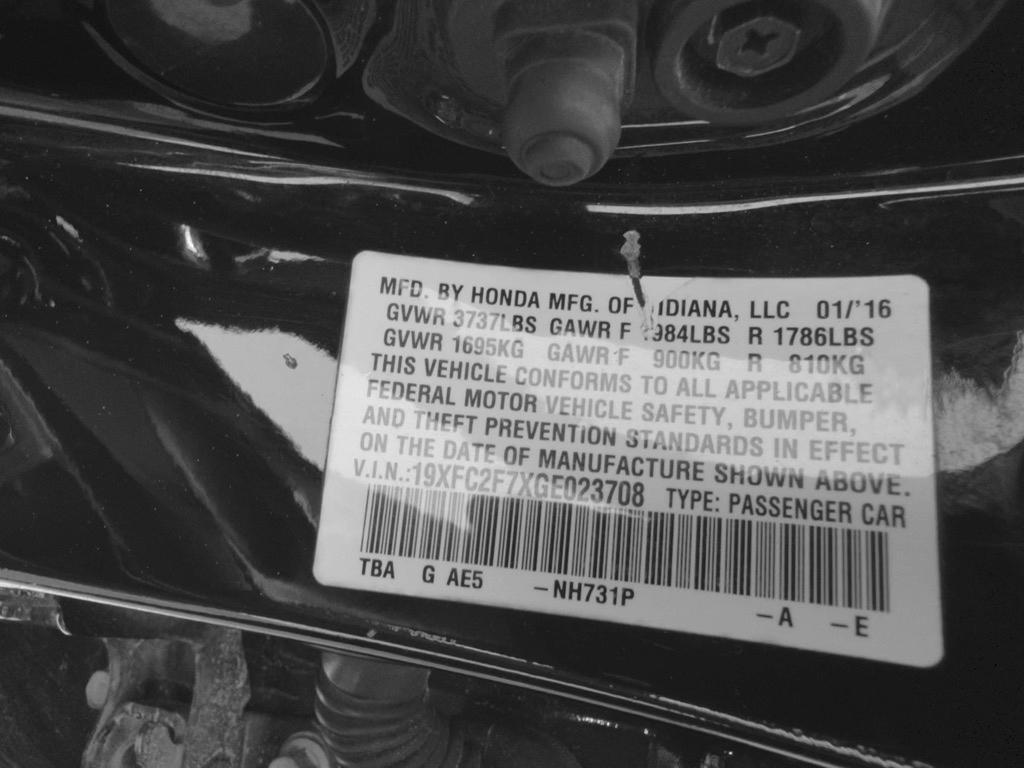 2016 Honda Civic Sedan 4dr CVT EX Jacksonville FL