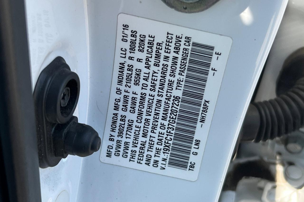 2016 Honda Civic Sedan EX-T Roseville CA