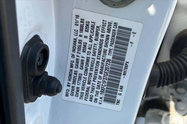 2016 Honda Civic Sedan EX-T Roseville CA