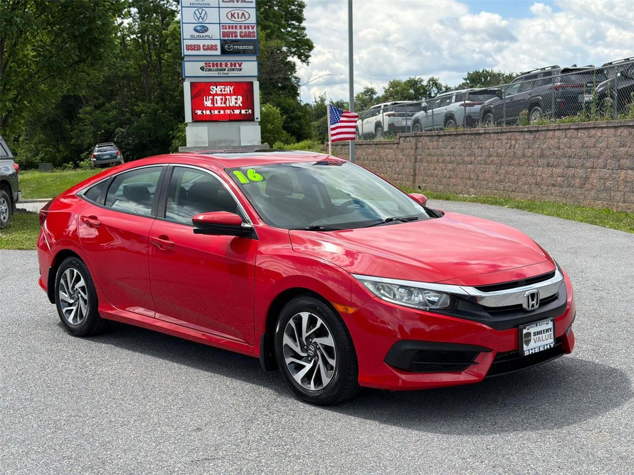 2016 Honda Civic Sedan EX Hagerstown MD