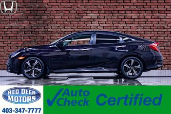 2016_Honda_Civic Sedan_Touring Leather Roof Nav BCam_ Red Deer AB