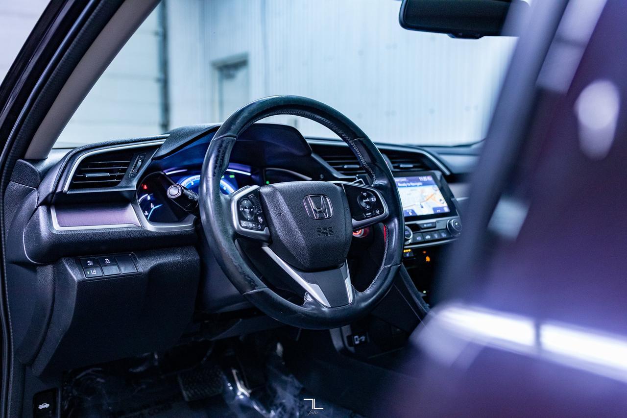 2016 Honda Civic Sedan Touring Leather Roof Nav BCam Red Deer AB