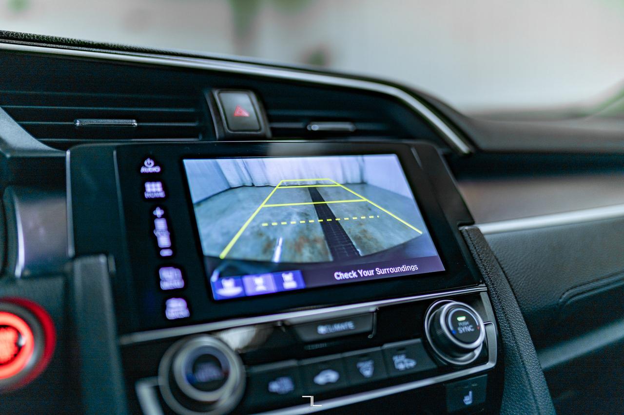 2016 Honda Civic Sedan Touring Leather Roof Nav BCam Red Deer AB