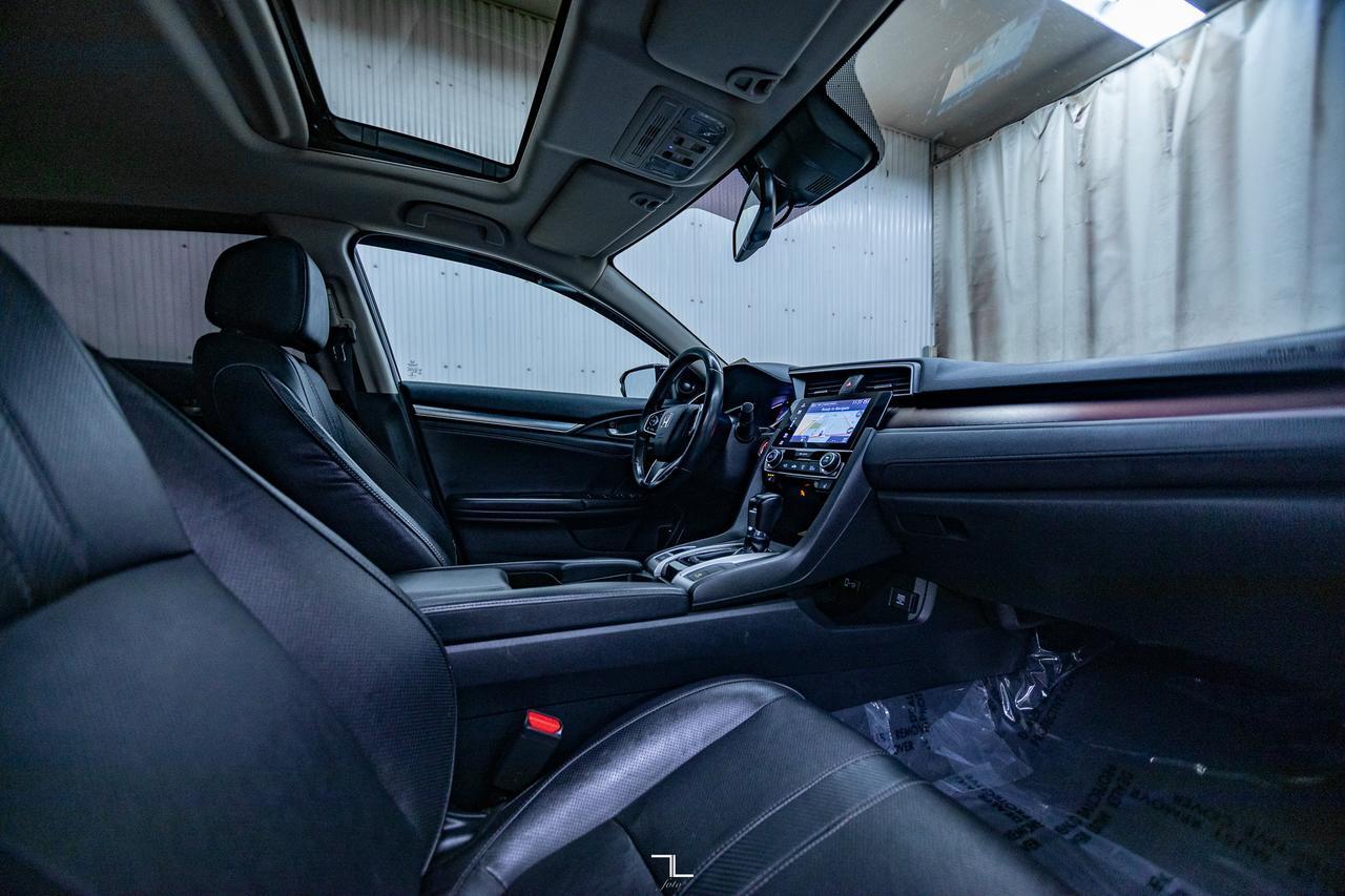 2016 Honda Civic Sedan Touring Leather Roof Nav BCam Red Deer AB
