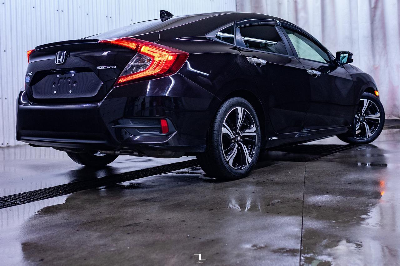 2016 Honda Civic Sedan Touring Leather Roof Nav BCam Red Deer AB