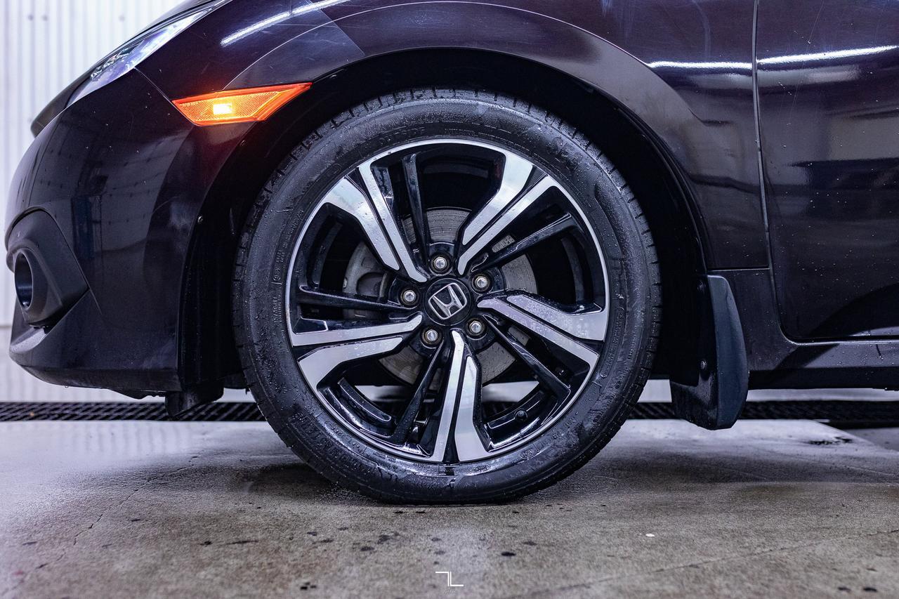 2016 Honda Civic Sedan Touring Leather Roof Nav BCam Red Deer AB